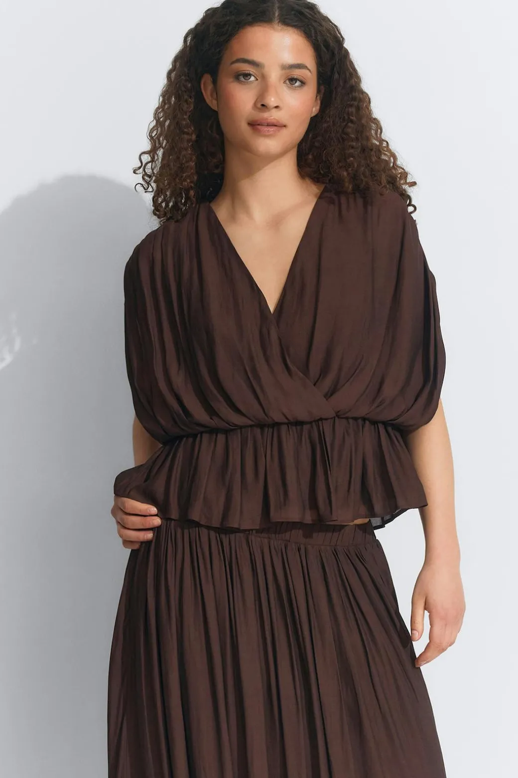 Loose sleeveless top