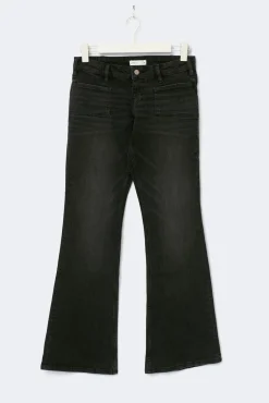 Low flare jeans