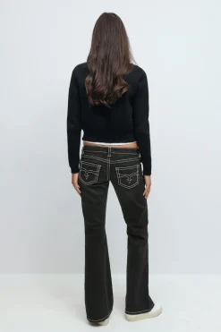 14+ low rise flare jeans