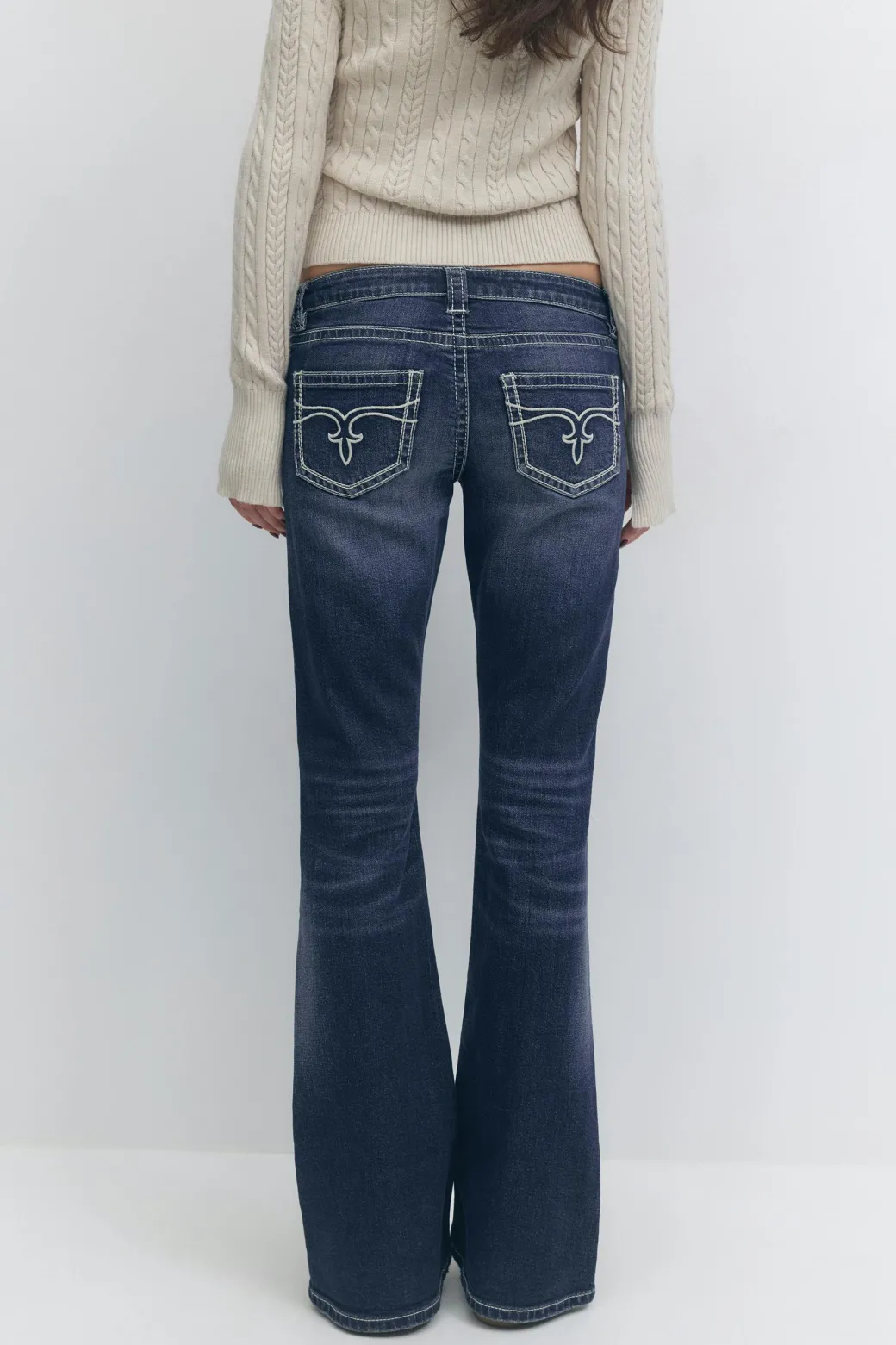14+ low rise flare jeans tall