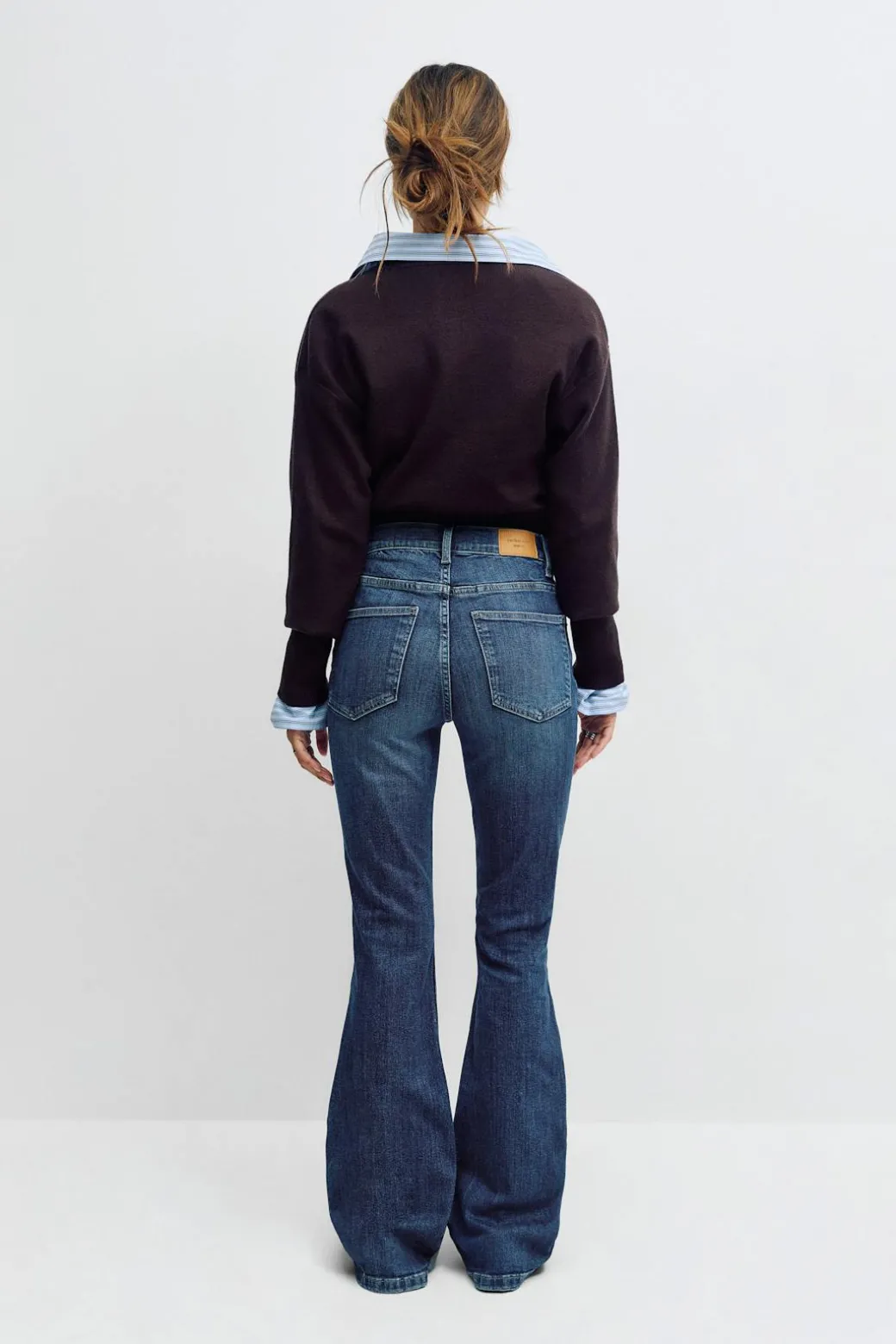 Low waist bootcut jeans