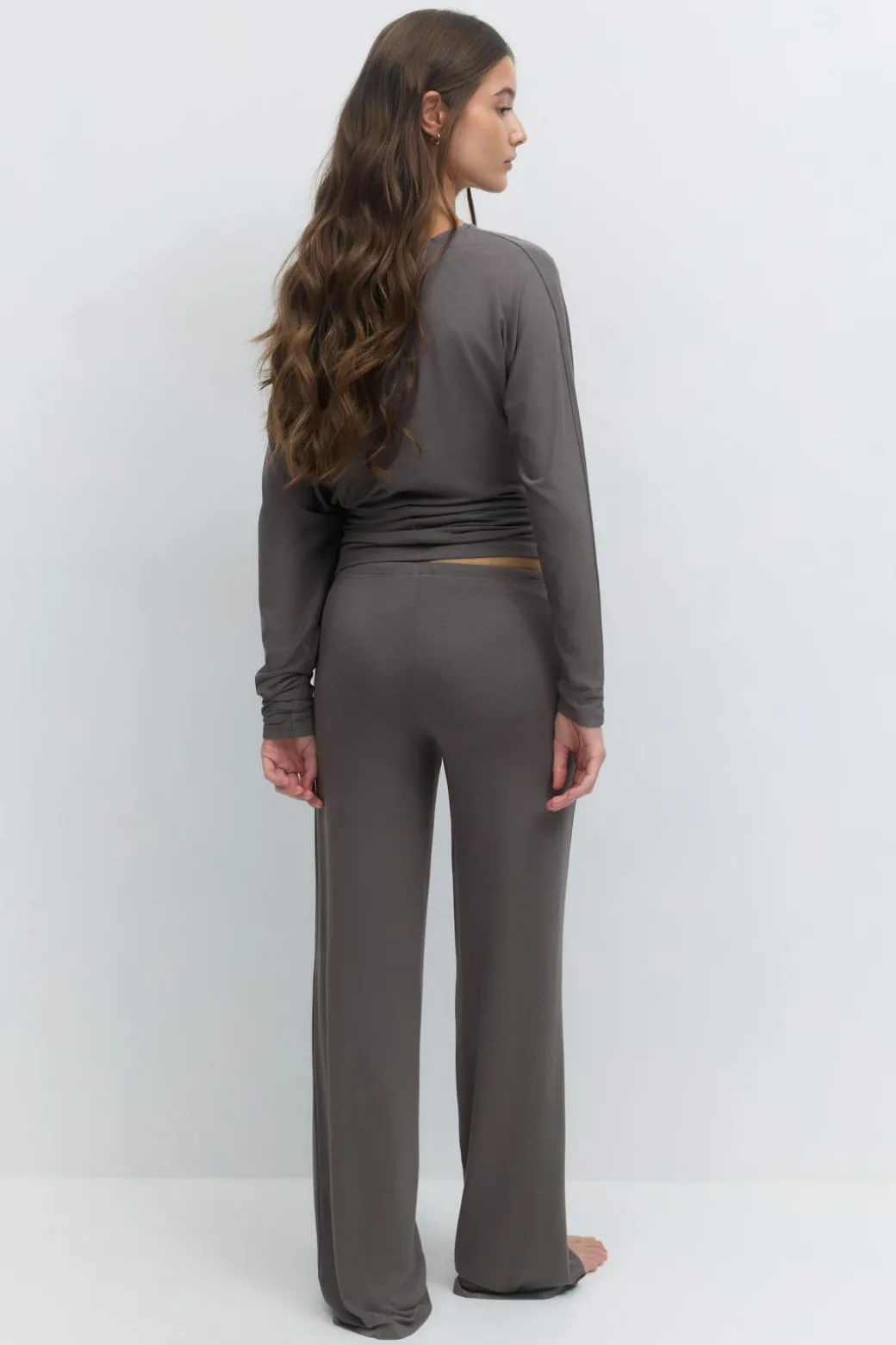 Low waist loungewear trousers