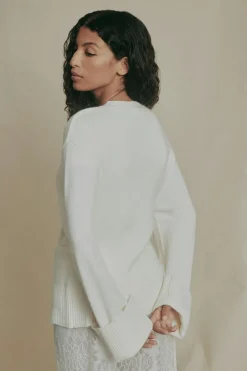 Merino wool knitted cardigan