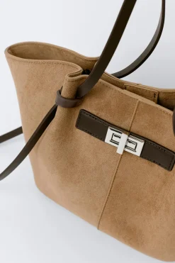 Midi long strap bag