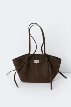 Midi long strap bag