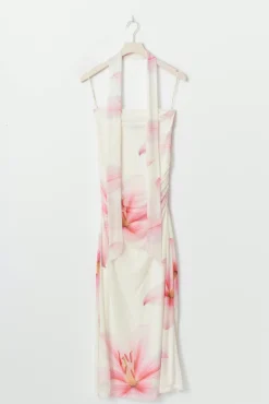 Midi scarf dress