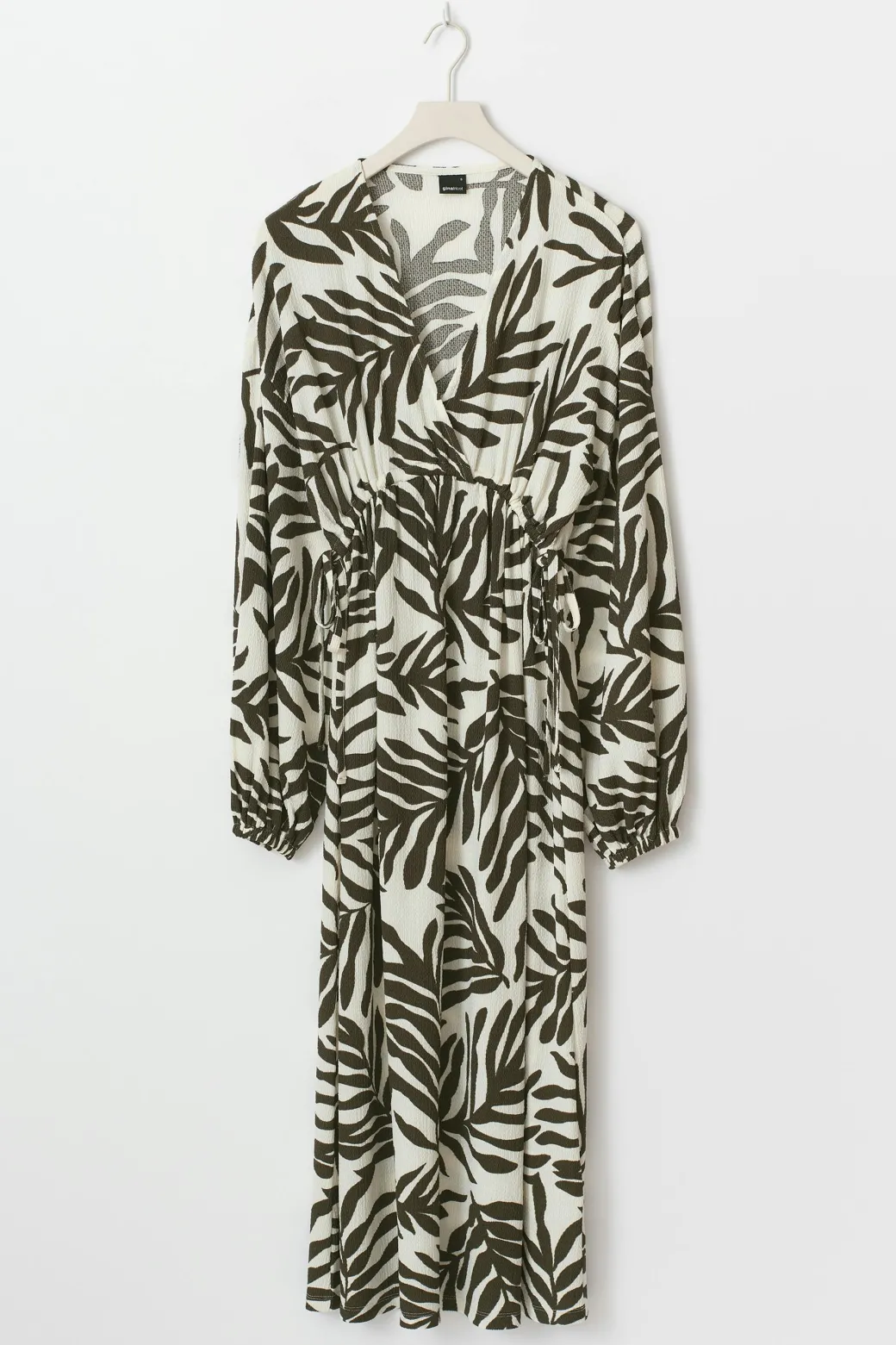 Midi wrap dress