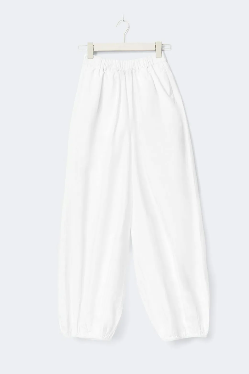 Mid waist balloon trousers