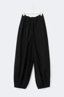 Mid waist balloon trousers