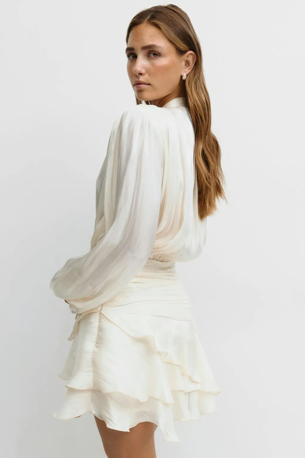 Mini frill dress