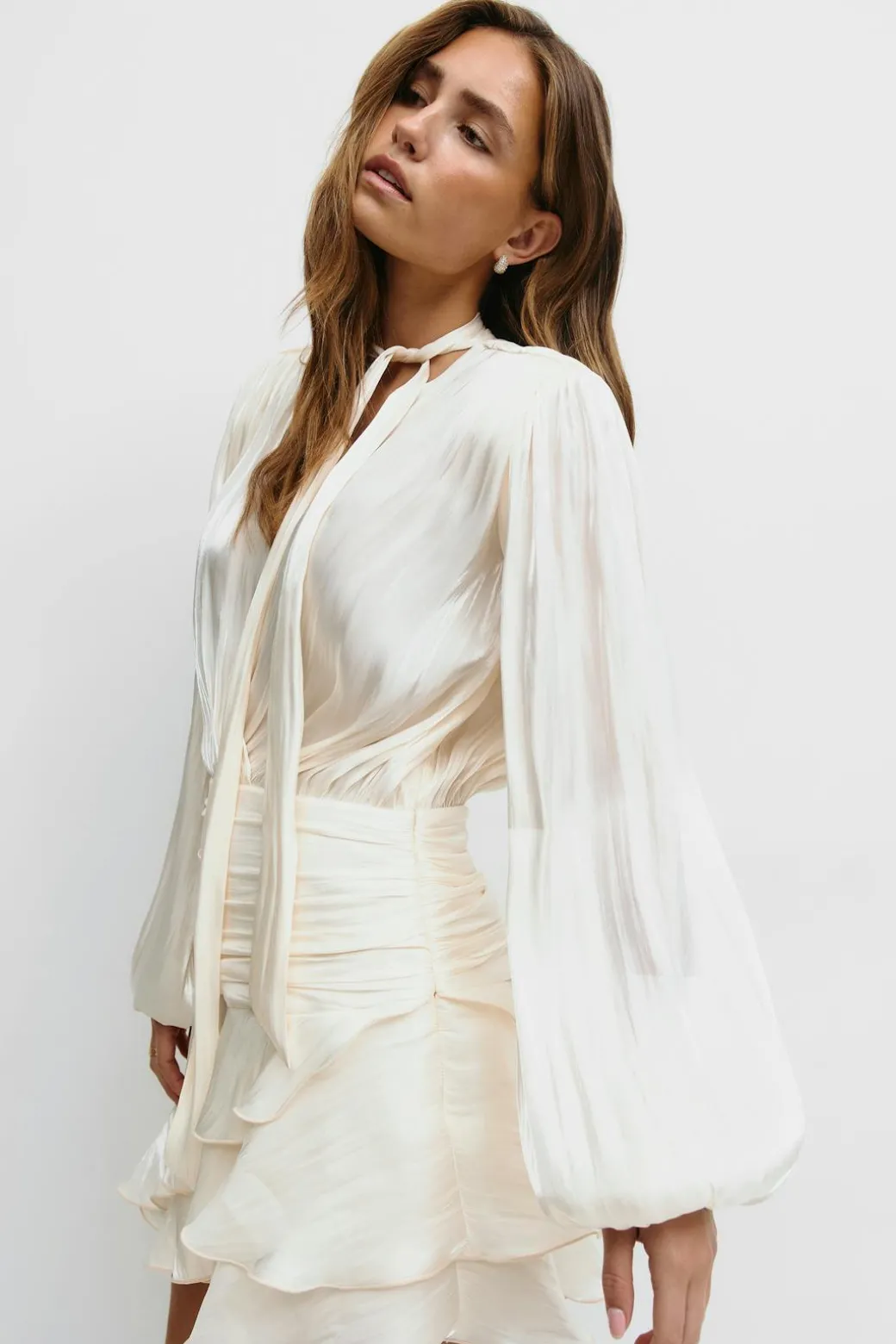 Mini frill dress