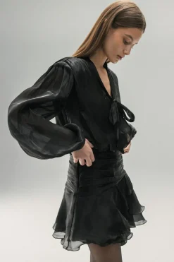 Mini frill dress