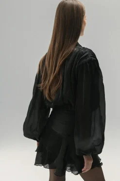 Mini frill dress