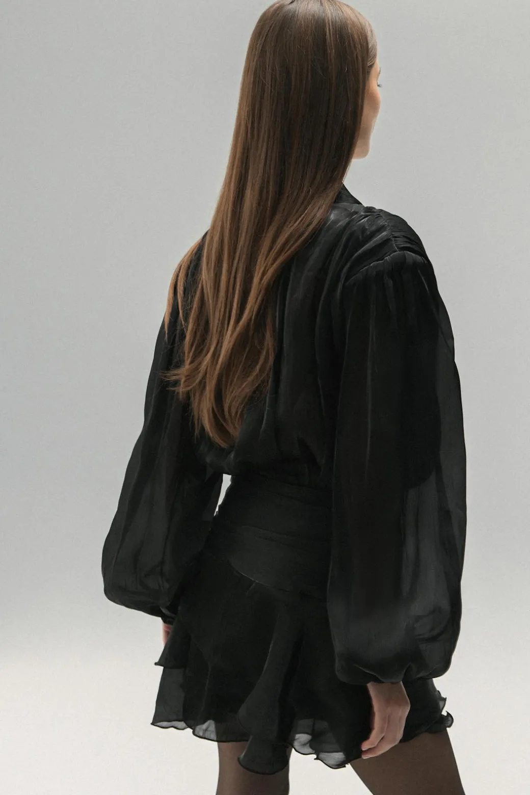 Mini frill dress