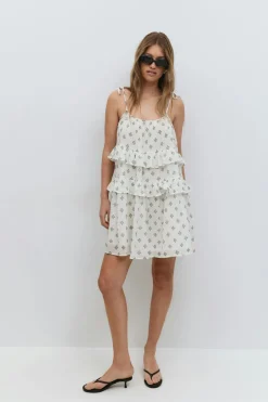 Mini frill dress