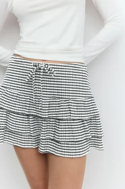 Mini frill skirt