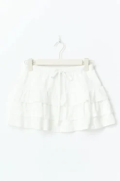 Mini frill skirt
