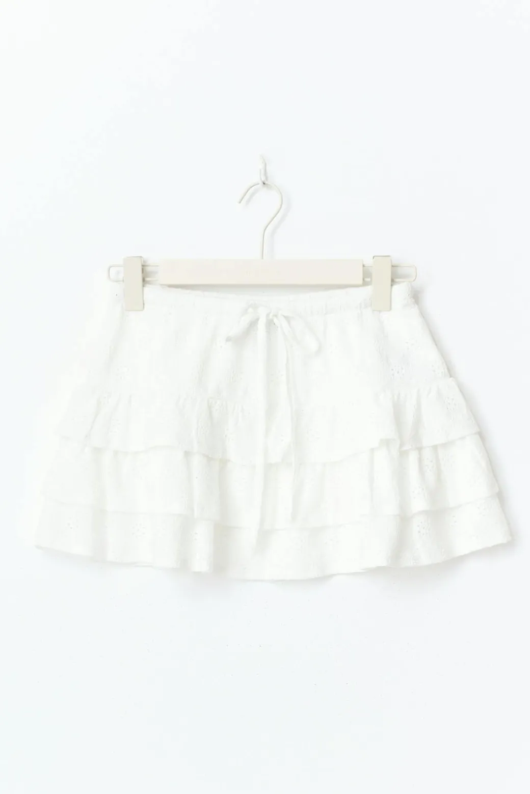 Mini frill skirt