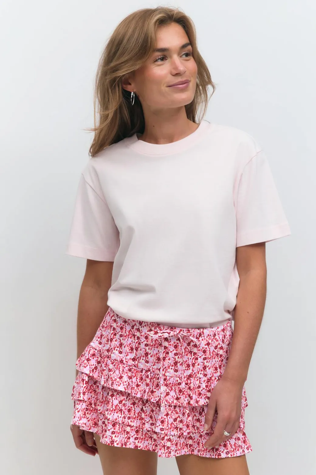 Mini frill skirt