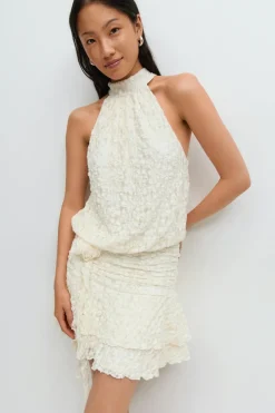 Mini lace dress
