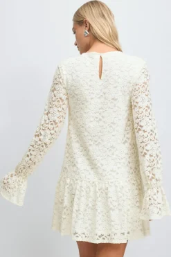 Mini lace dress