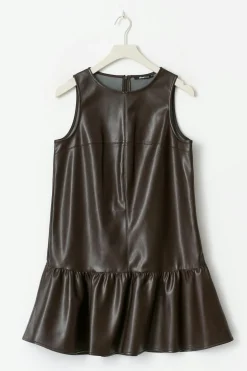 Mini pu dress