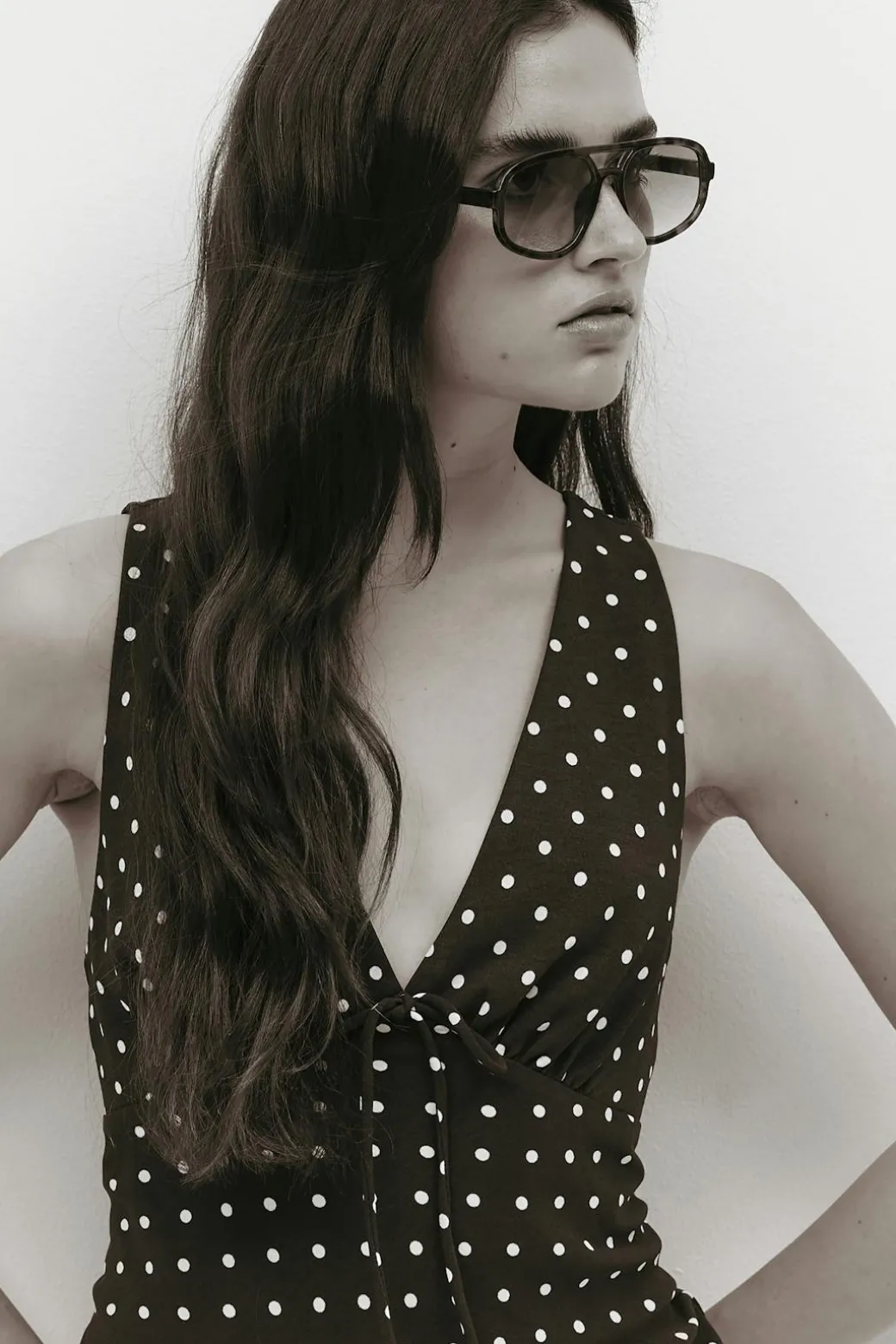 Mini slip dress