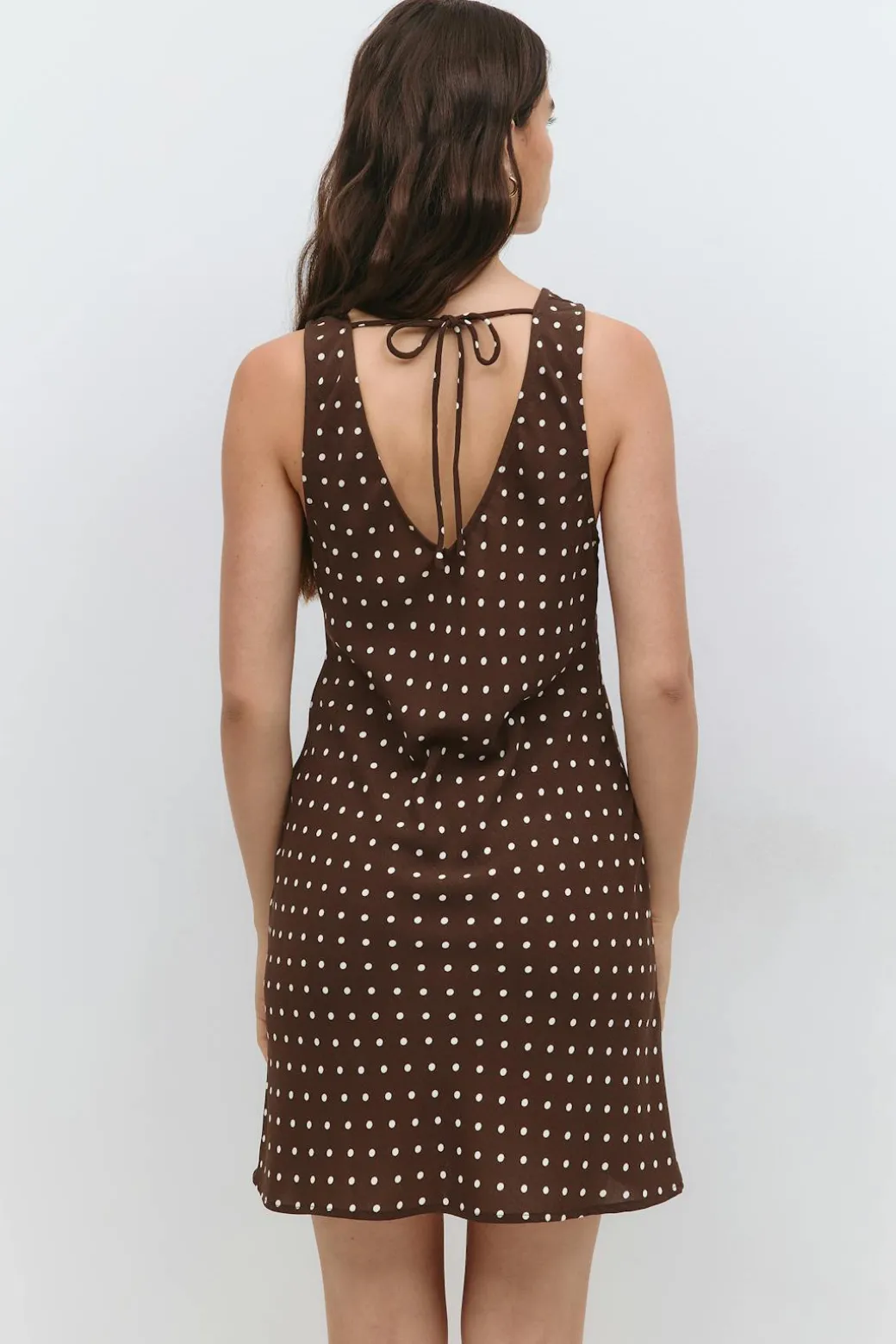 Mini slip dress