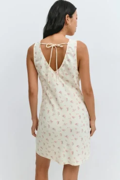 Mini slip dress