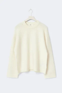 Mohair knitted sweater
