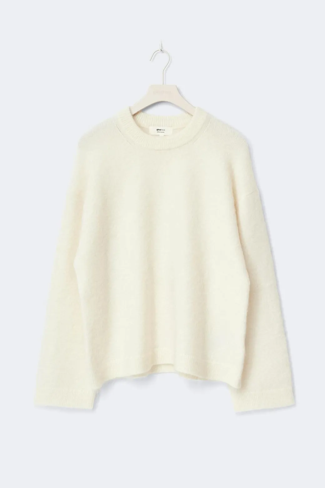 Mohair knitted sweater