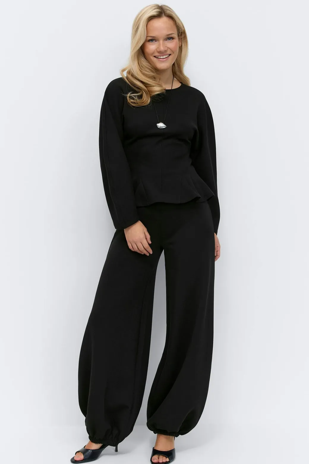 Open back sweater