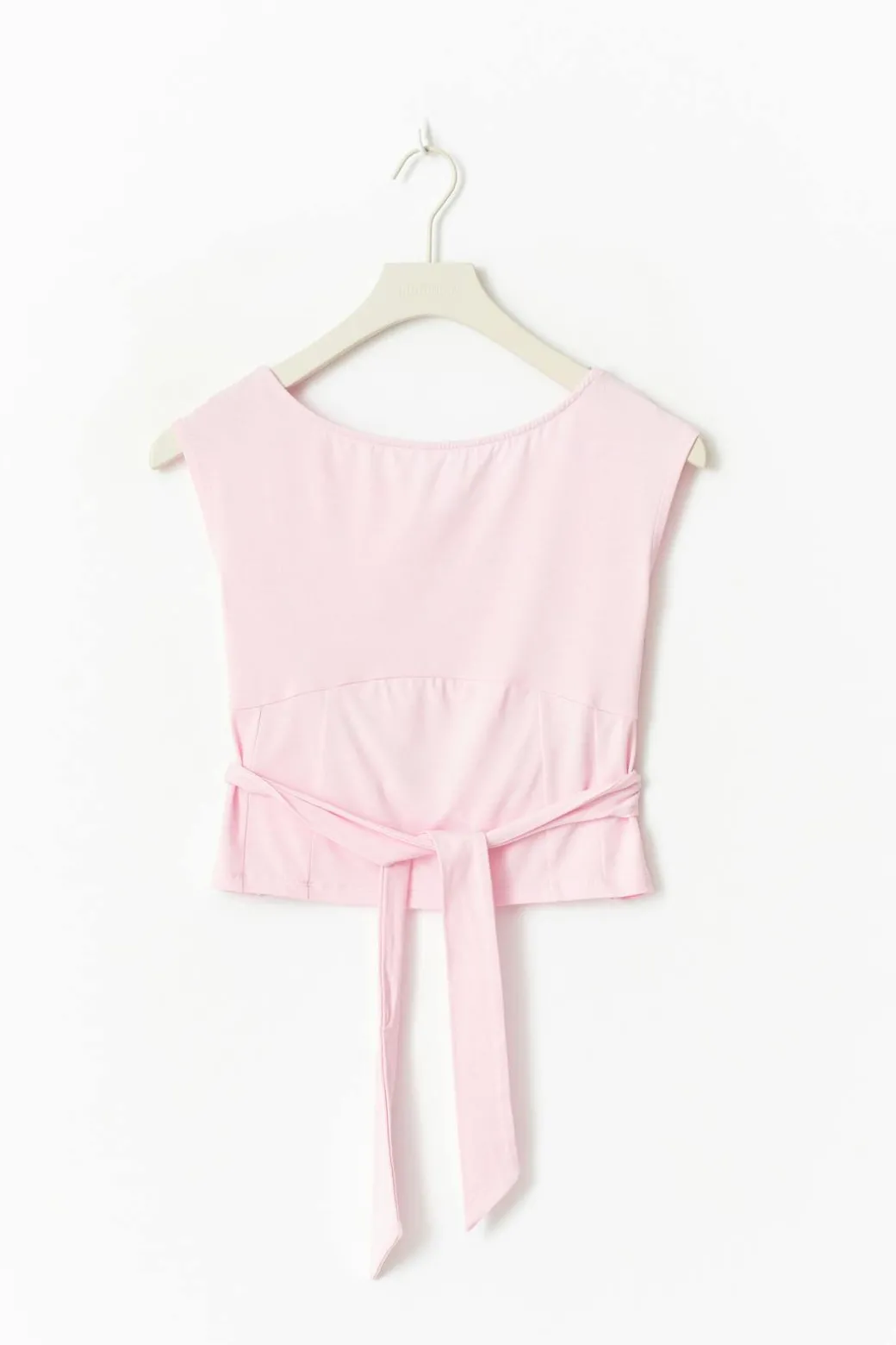 14+ open back tie top