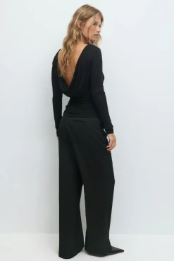 Open back top