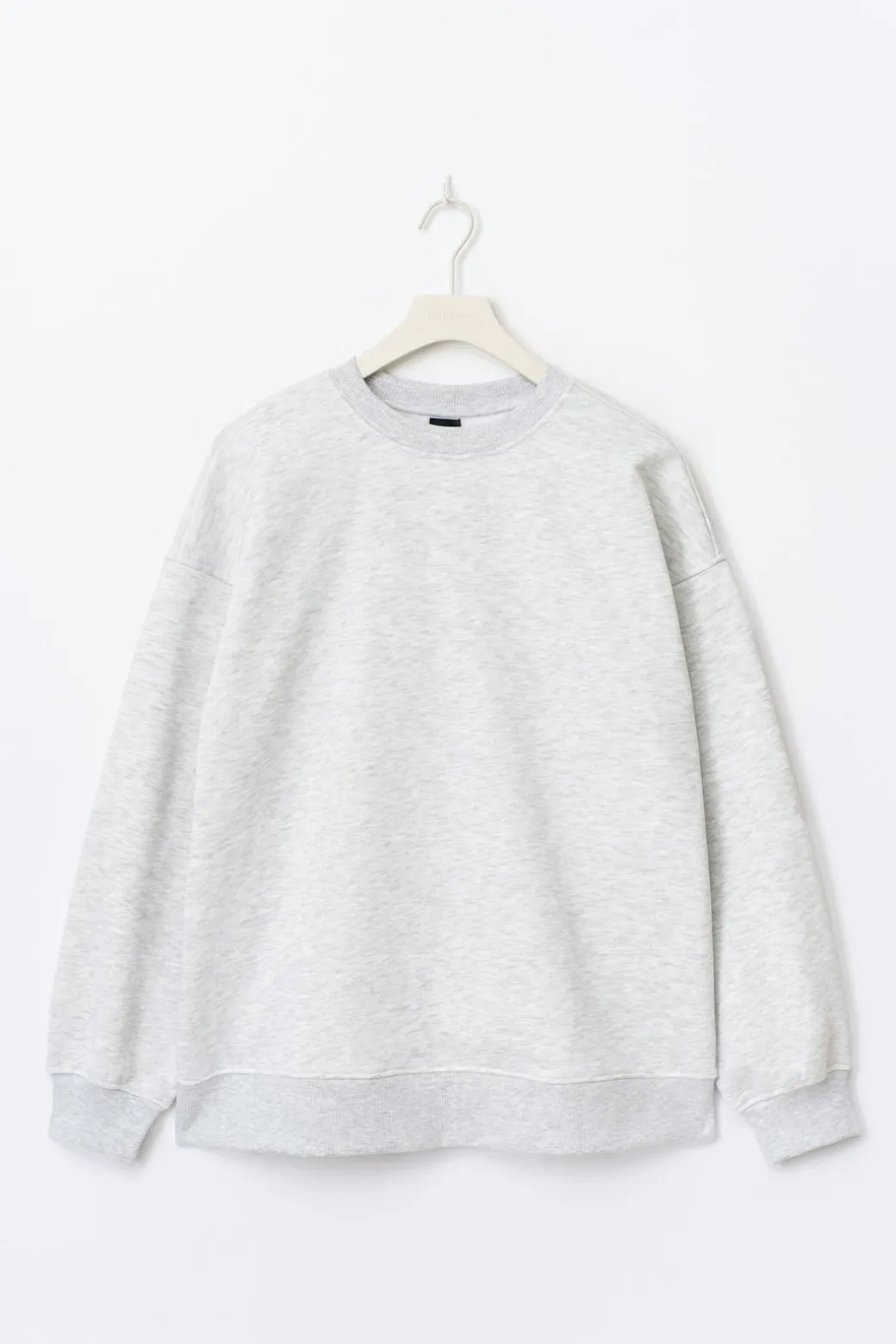 Oversized crew neck sweater