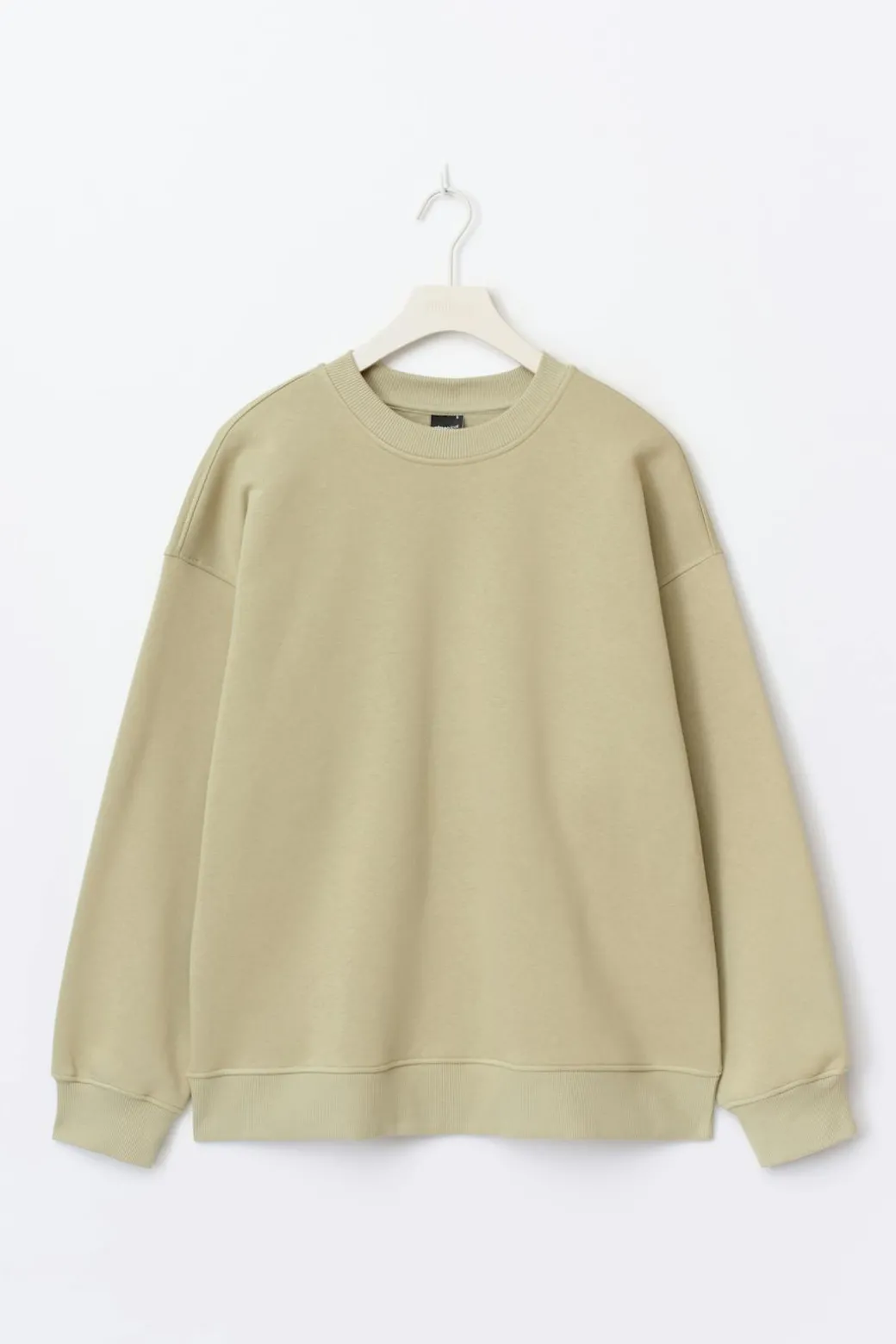 Oversized crew neck sweater