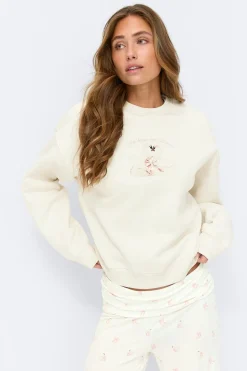 Oversized loungewear sweater