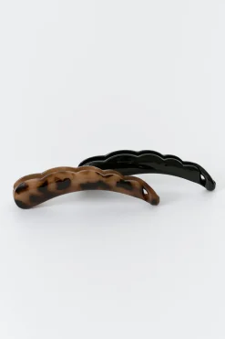 2-pack banana hair clip