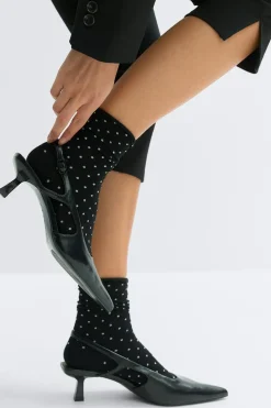 2-pack dotted socks