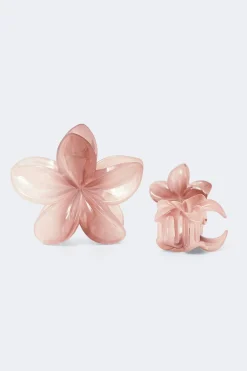 3-pack flower hair clip