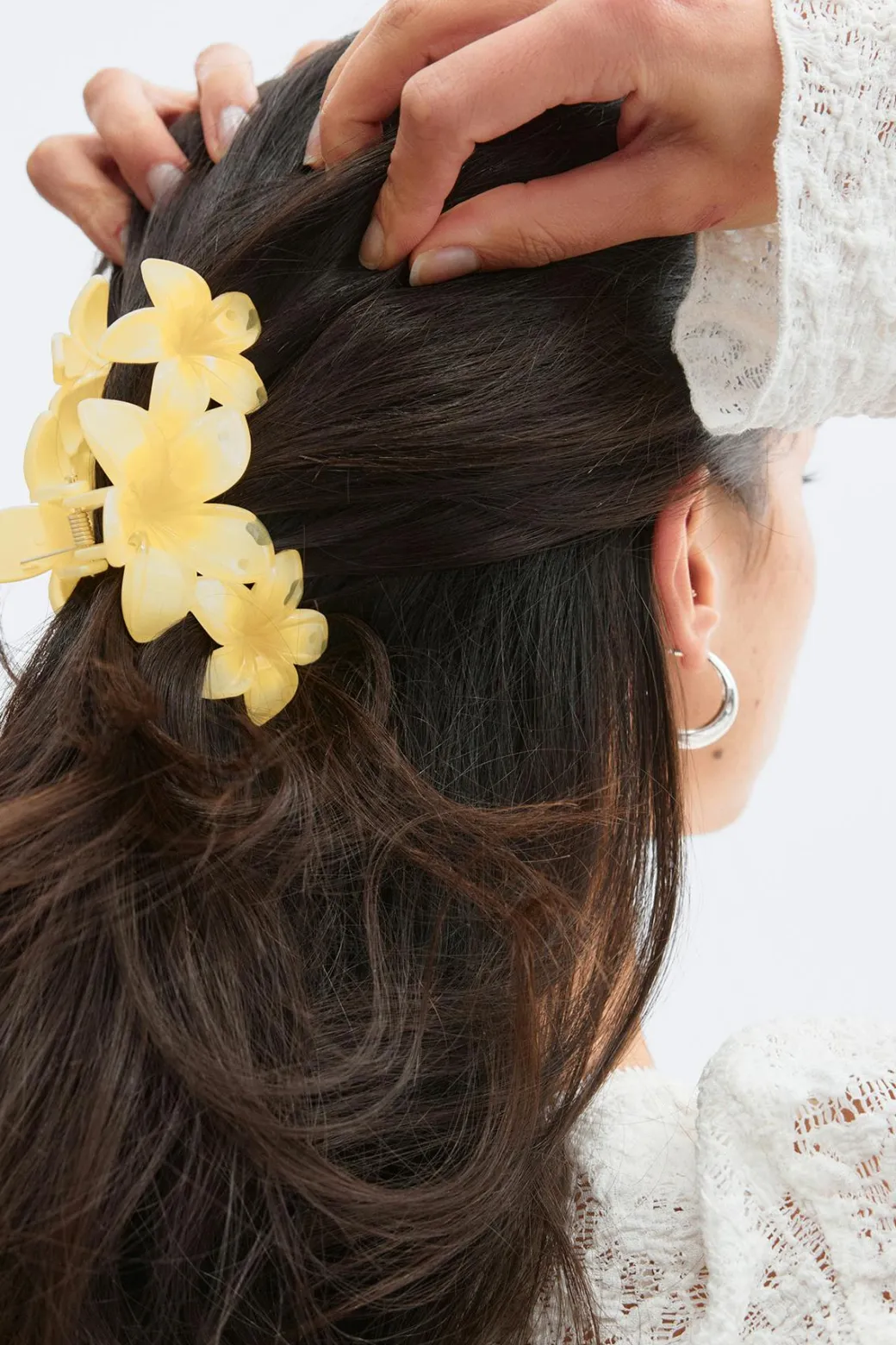 2-pack flower hair clips