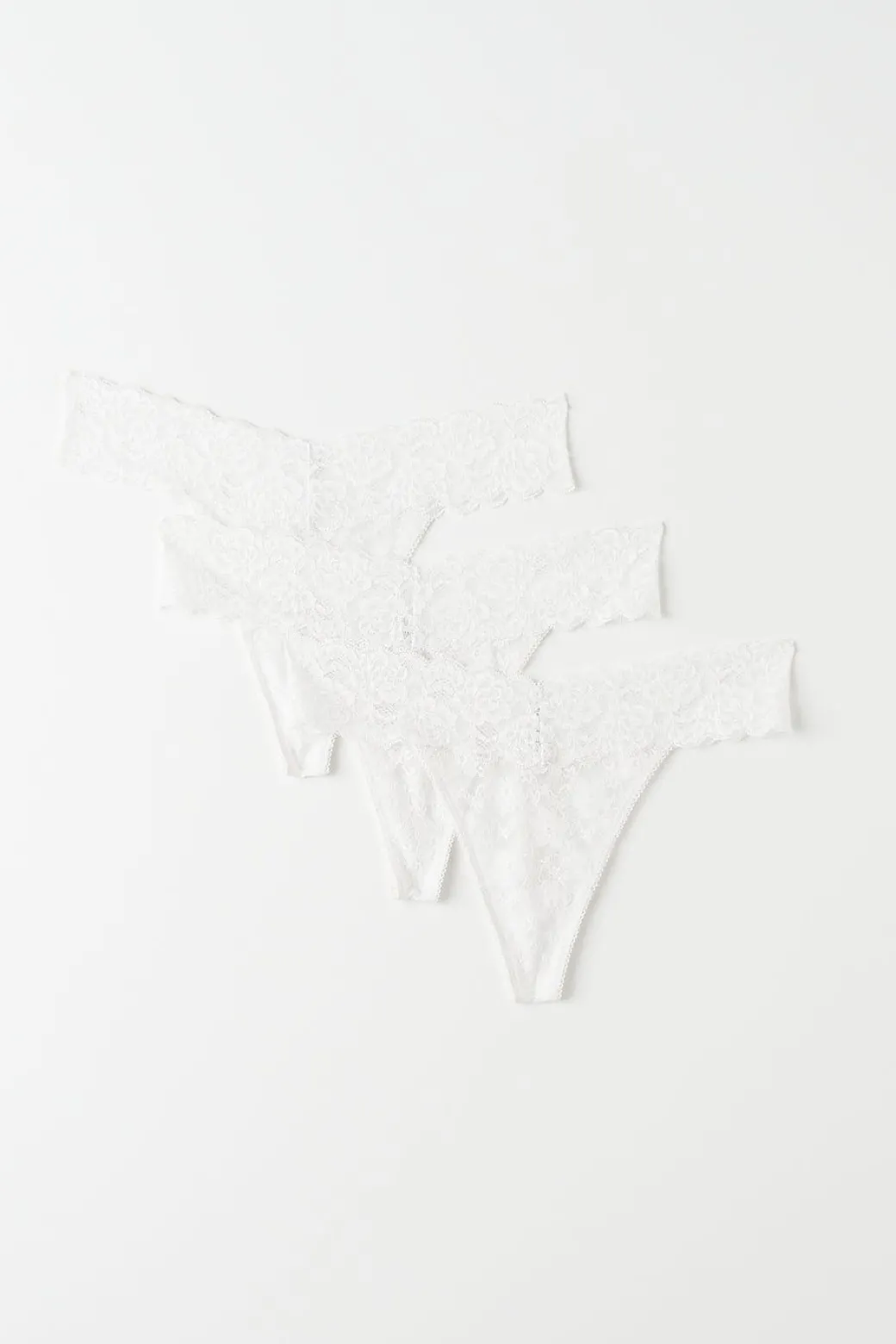3-pack lace string