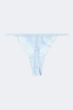 3-pack lace thong