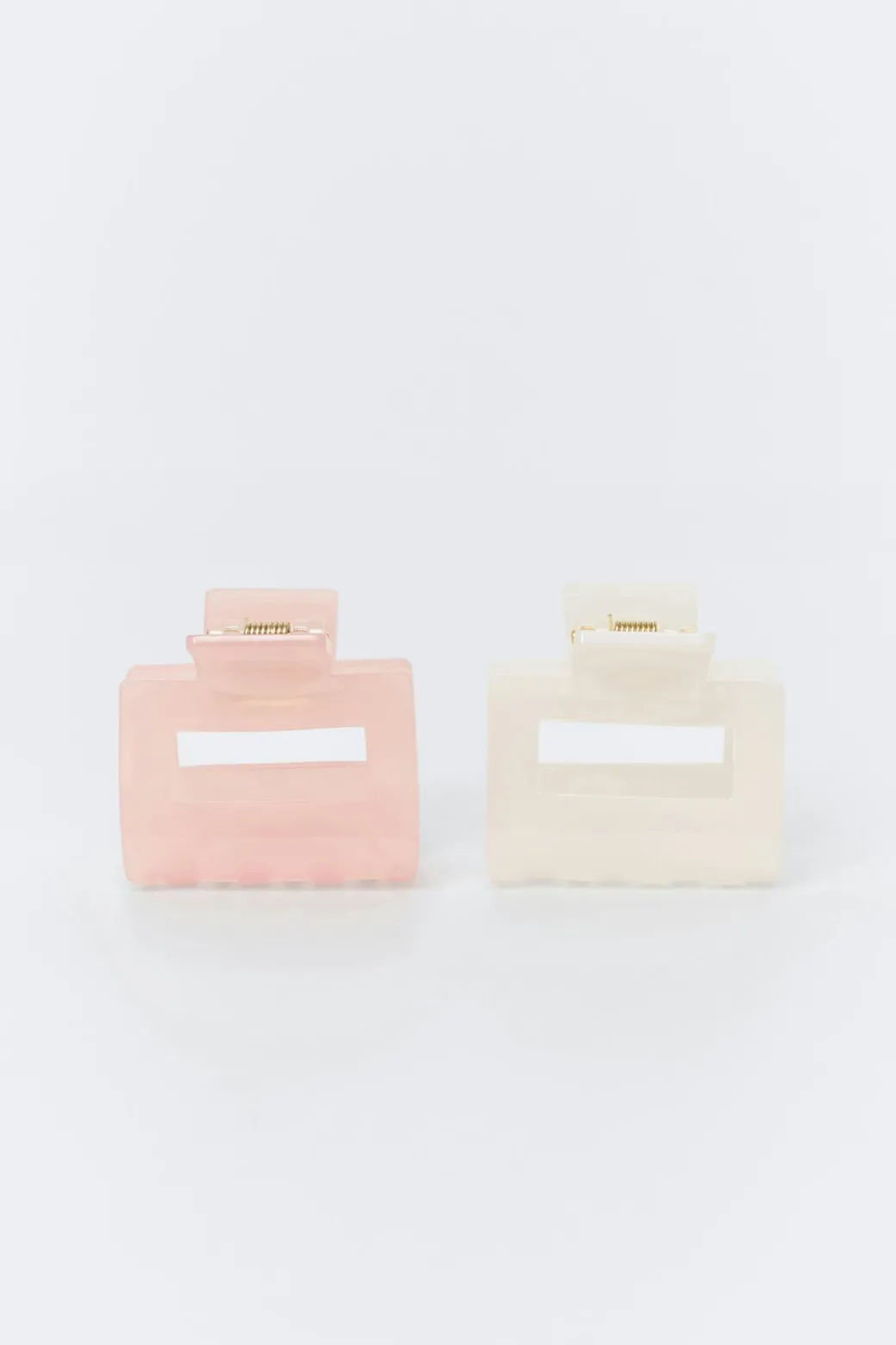 2-pack mini square hair clip