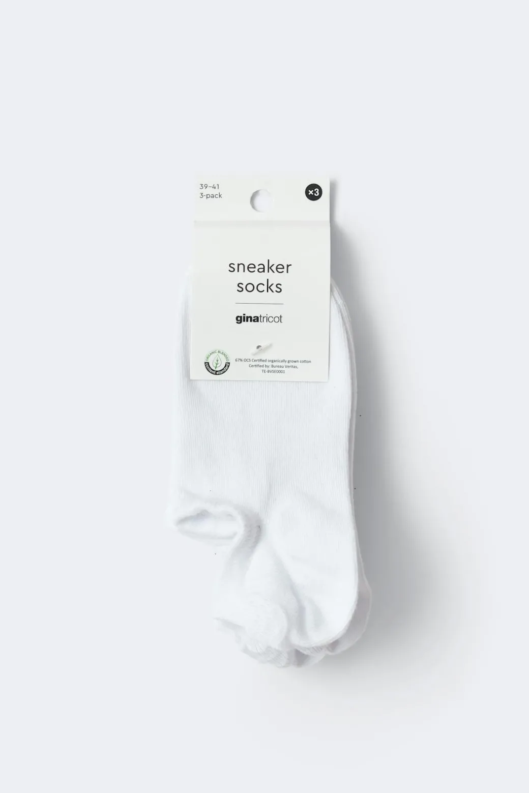 3-pack sneaker socks
