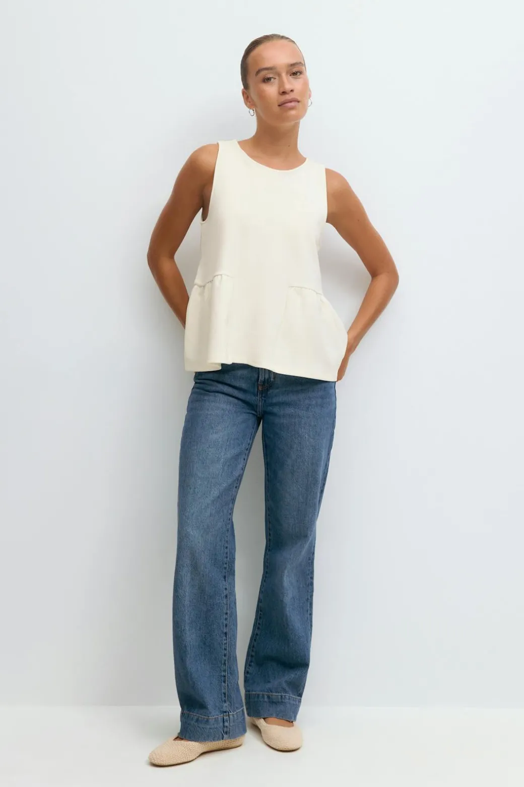 Peplum top