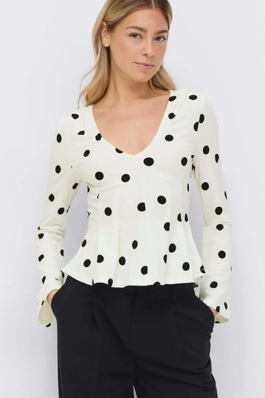 Peplum top