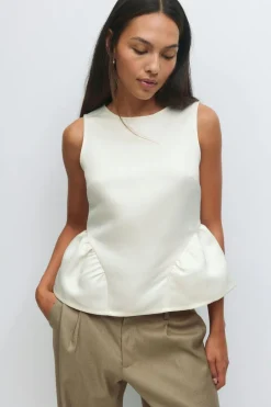 Peplum top
