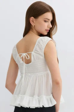 Peplum top