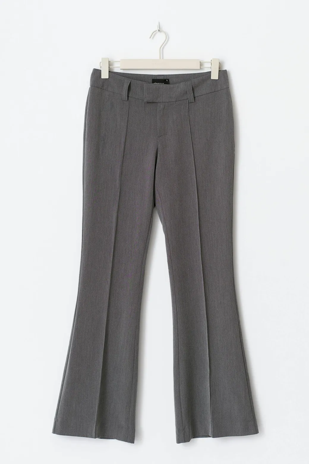 Petite low bootcut trousers